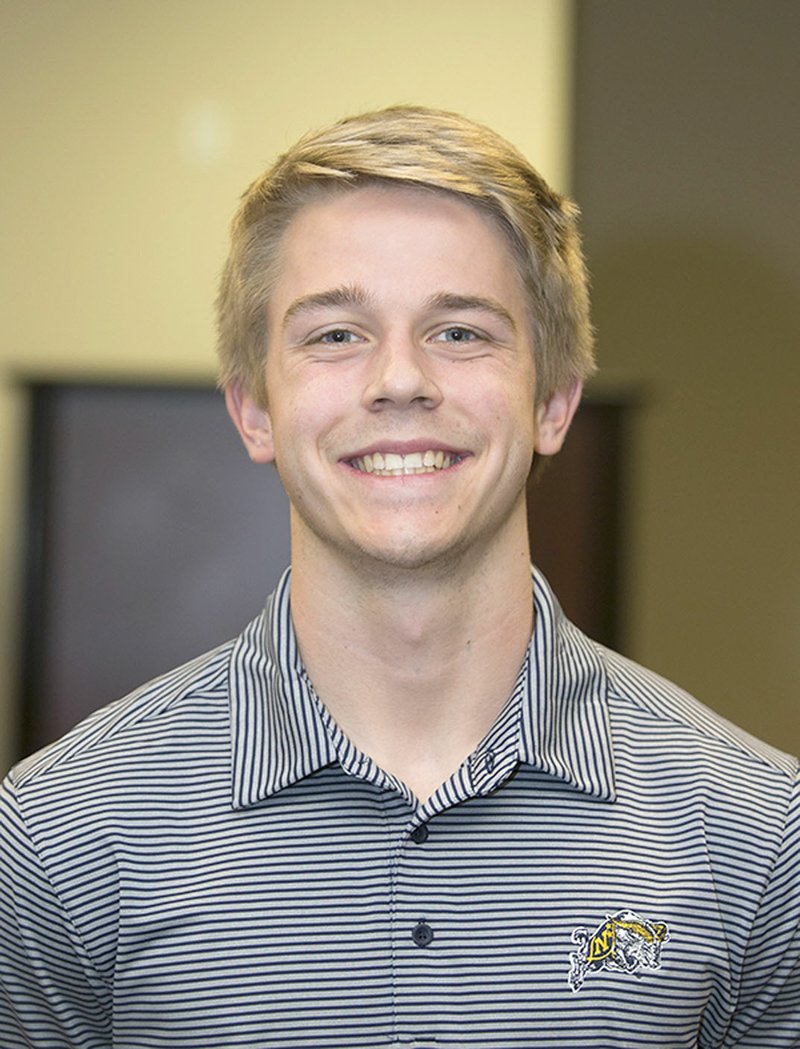 Bentonville High School senior Hayden Moehring; photographed on Wednesday, Feb. 1, 2017, at the Tiger Athletic Complex in Bentonville