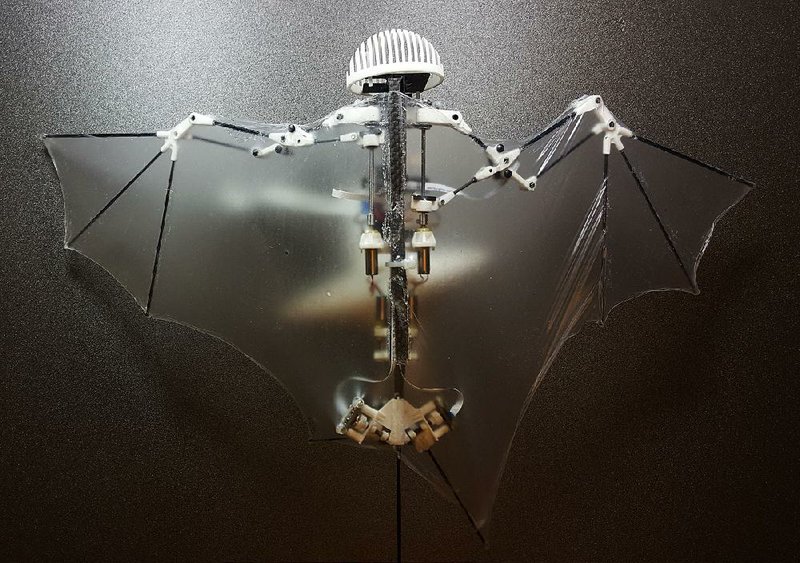 The Bat Bot is a 3-ounce flying robot that its marketers say can be more agile at getting into difficult or dangerous places than standard drones.