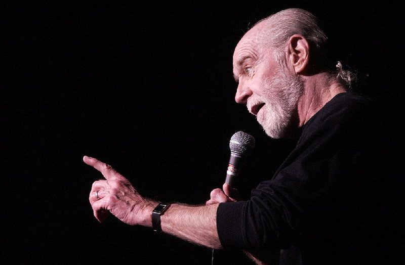 George Carlin performs in Lima, Ohio, in 2003. The ground-breaking comedian is featured in CNN’s The History of Comedy at 9 p.m. today.
