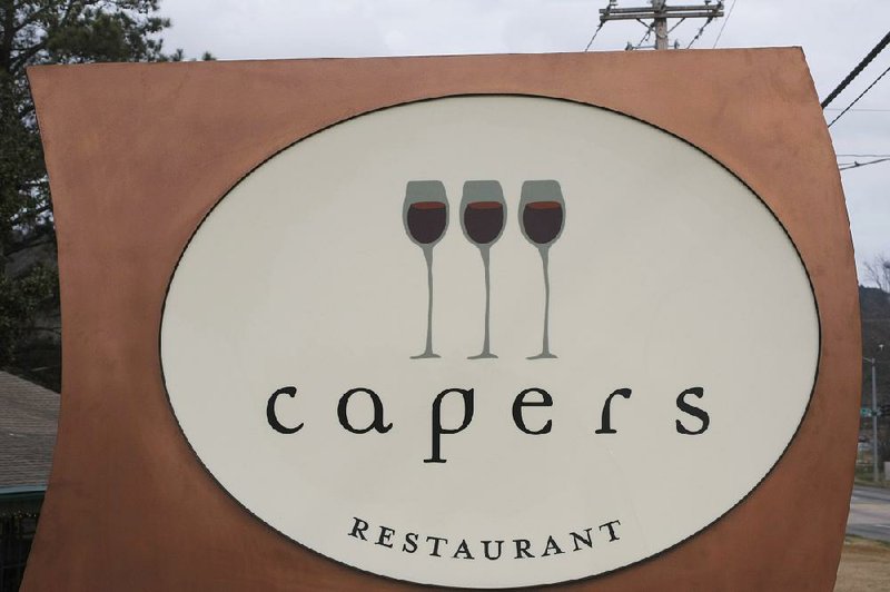 Capers on Cantrell Road is still in the process of repair and rebuilding after a January cold snap caused a pipe to burst in the attic. 