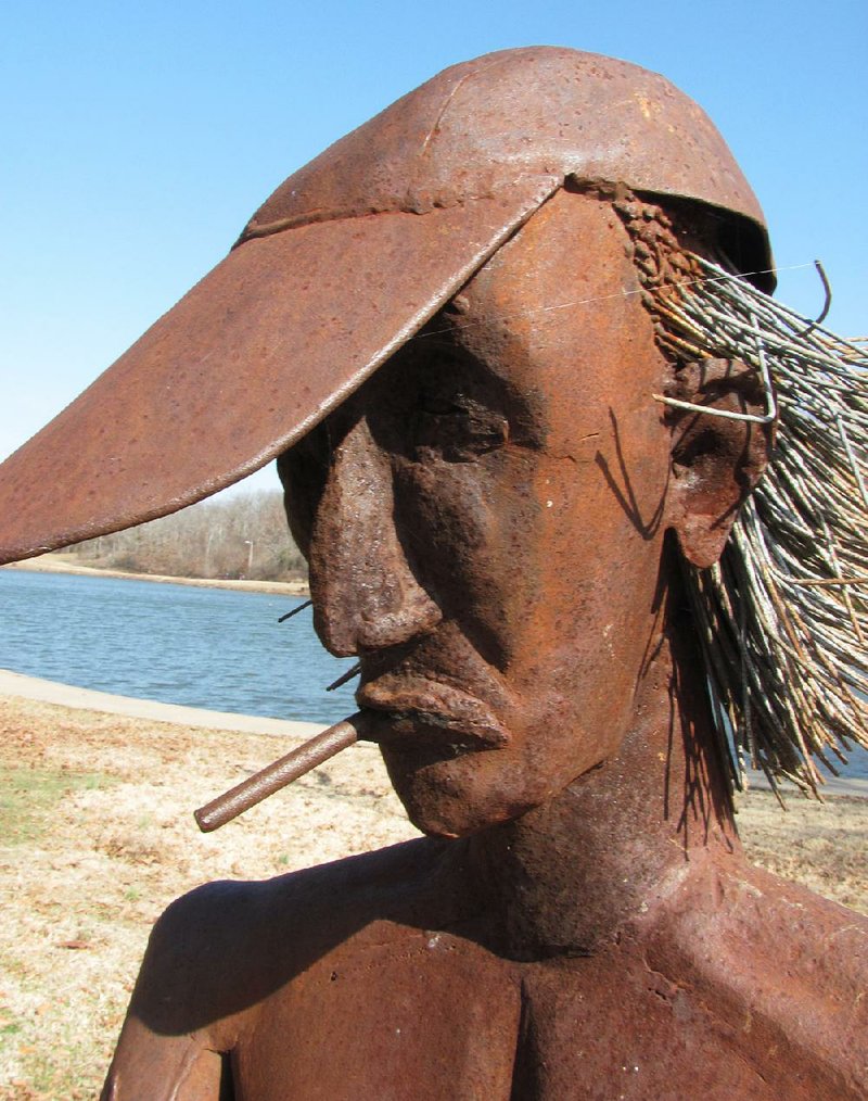A statue of a man with a cigarette in his mouth at Carol Ann Cross Park will be the only smoker allowed in a Fort Smith park if city directors pass a proposed ordinance that would ban the use of tobacco products in parks. 