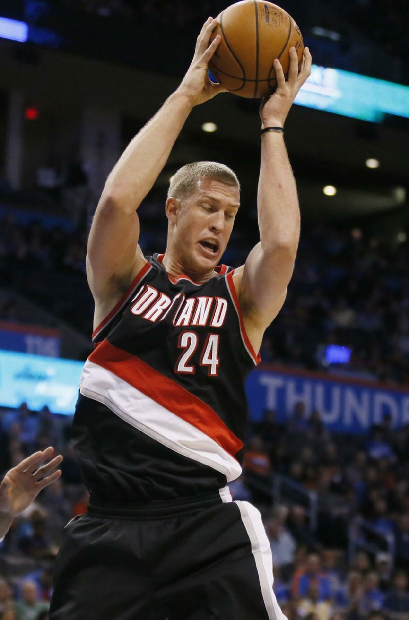 After having his wallet stolen Sunday, Mason Plumlee found out he was traded from Portland to Denver.