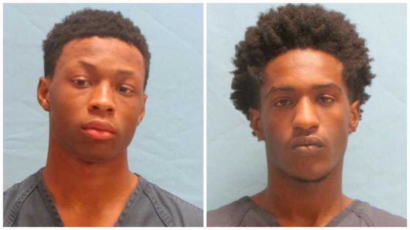 Jonathan Turner, 19, of Little Rock and Anthony Nelson, 17, of North Little Rock