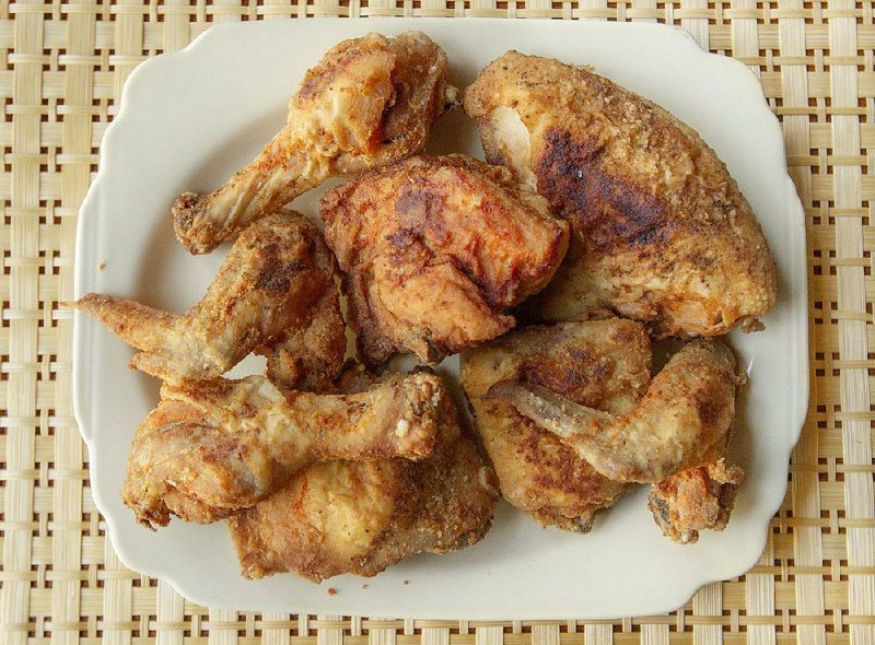 Basic Fried Chicken, a recipe for which appeared in a 1960 edition of The Baltimore Sun, requires only five ingredients (including the chicken) to satisfy connoisseurs of what is seen as a soul-food dish. The recipe is reproduced in Frederick Douglass Opie’s book, Southern Food and Civil Rights: Feeding the Revolution, which tells how food fueled the marches, boycotts and other movements of the civil-rights era. 