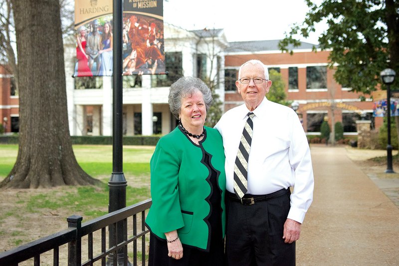 Beth and Edmond Wilson will retire from Harding University in May, after more than 40 years of teaching at the school. Beth is a professor in the department of family and consumer sciences, and Ed is a professor in the department of chemistry. The two said they look forward to traveling and spending time together.