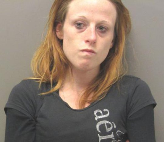 Amity woman arrested for theft, trespassing