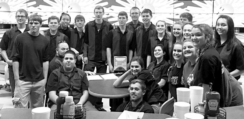 Gentry boys' and girls' bowling teams both finished third in conference earlier this month.