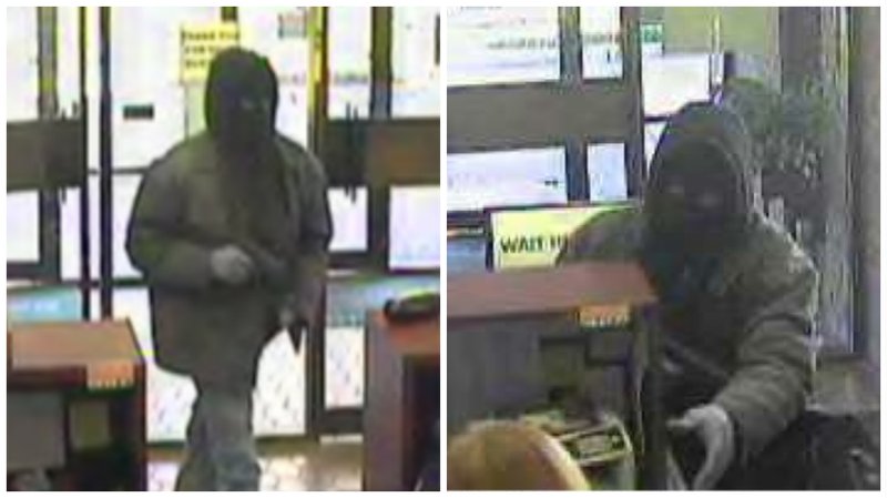 Police in Texarkana are looking for a gunman who robbed a Bancorp South branch at 2200 N. State Line Ave. on Thursday, Feb. 16, 2017.