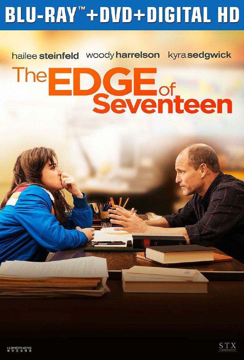 DVD cover for The Edge of Seventeen