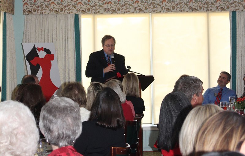 Keynote: Kermit Poling, conductor of the South Arkansas Symphony, was the keynote speaker for the 2017 Go Red for Men and Women luncheon at the El Dorado Country Club. Poling told his heart surgery story and how he considers himself very lucky.