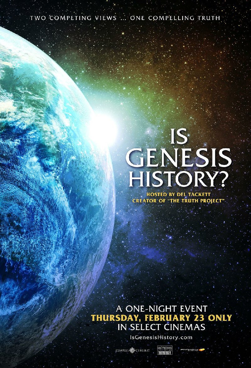 Is Genesis History? will air in theaters for one night only on Feb. 23. Little Rock native Thomas Purifoy Jr. directed the documentary.
