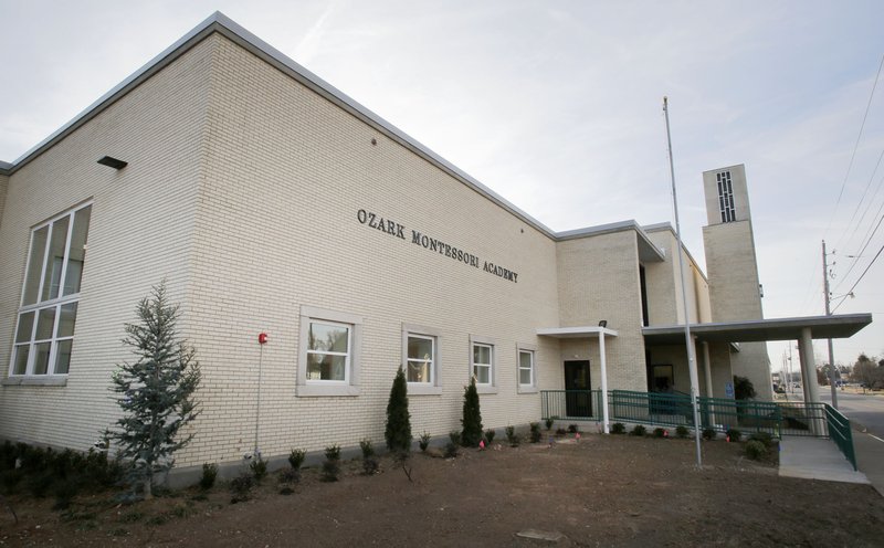 Ozark Montessori Academy in Springdale is seen in this 2016 file photo.