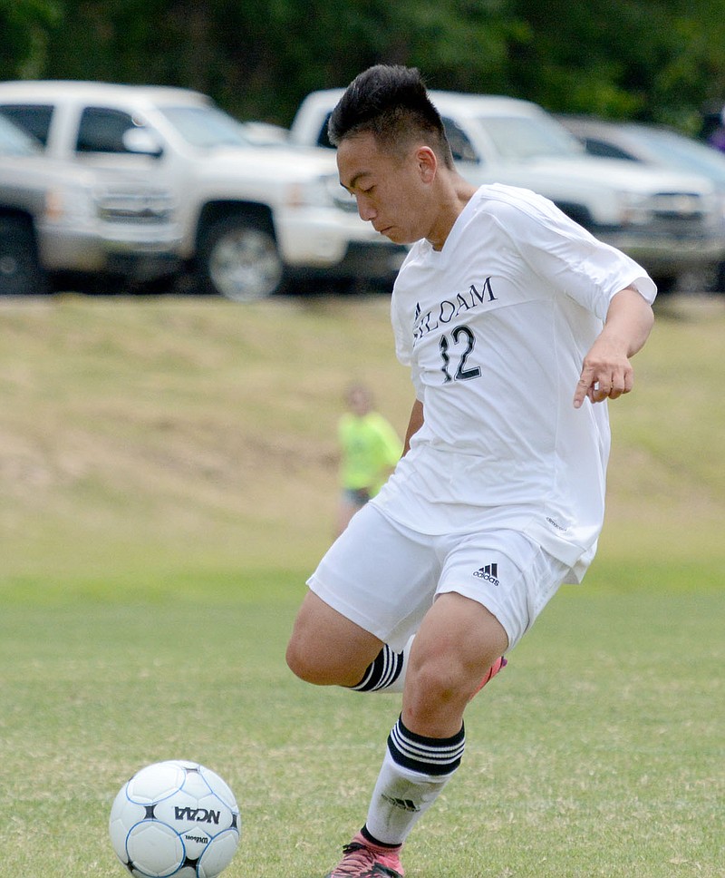 Bud Sullins/Special to the Herald-Leader Aric Lee was an All-State selection for the Siloam Springs boys soccer team in 2016.