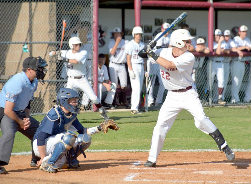 Graham Thomas/Herald-Leader Siloam Springs senior Chandler Cook is expected to bat leadoff for the Panthers in 2017.