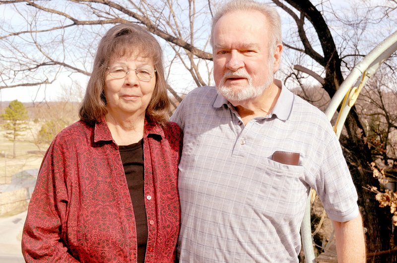 RACHEL DICKERSON/MCDONALD COUNTY PRESS Donna and Paul Brooks are pictured at their home in Noel.