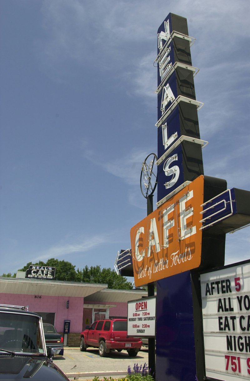 Arkansas Food Hall of Fame nomination, Neal’ s Cafe, Springdale