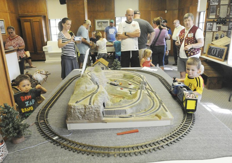 GREAT NWA MODEL TRAIN SHOW — Hosted by the Sugar Creek Model Railroad and Historical Society, 9 a.m.-4 p.m. Saturday, Holiday Inn Convention Center in Springdale. $8; $1 off with nonperishable food donation. trainshow-NWA.org.