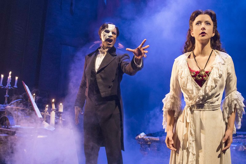 “THE PHANTOM OF THE OPERA” — Sixteen performances March 8-19, Robinson Performance Hall in Little Rock. $30 and up. 501-244-8800.
