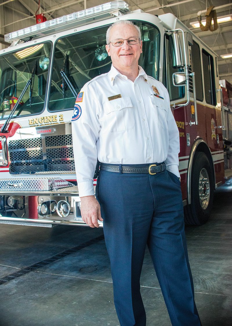 Phillip Robinson, Cabot fire chief, said he has seen the department grow since he first joined in 2005. He said the Cabot community is supportive of the department and that he is proud of its well-trained staff.