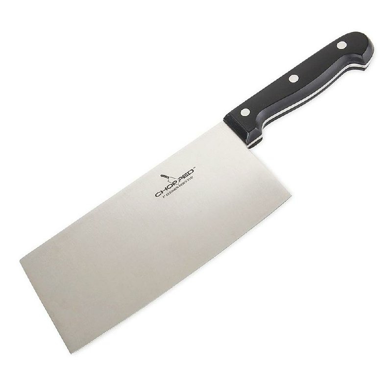 Chopped Stainless-Steel Cleaver