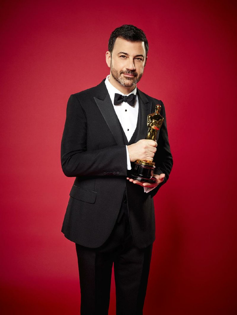 Jimmy Kimmel hosts the 89th Academy Awards beginning at 7:30 p.m. today on ABC.