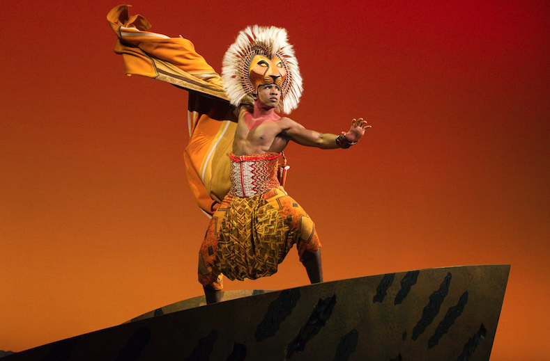 Simba in "The Lion King." 