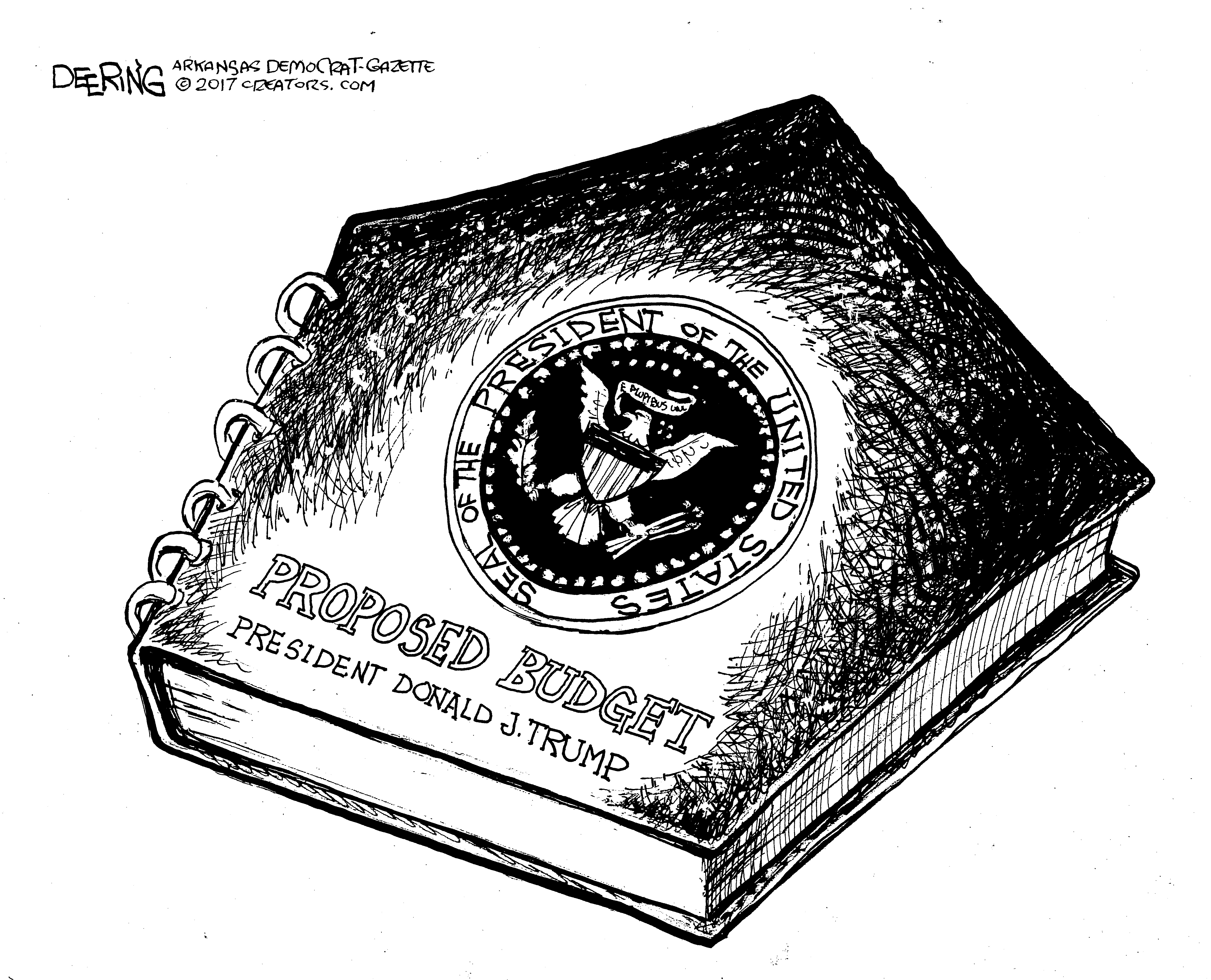 John Deering Editorial Cartoon 3/1/17