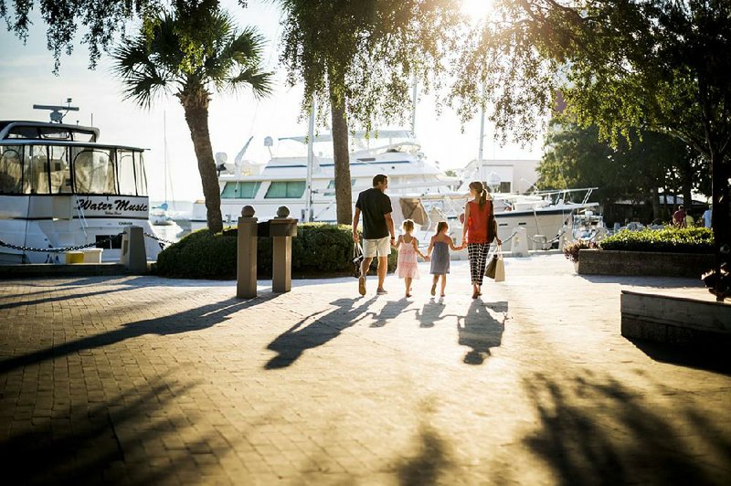 Harbour Town on Hilton Head Island has plenty of shopping and dining options for visitors.