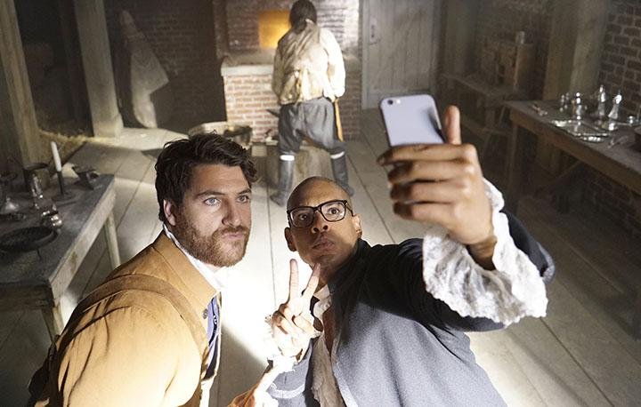 Adam Pally and Yassir Lester star in Making History