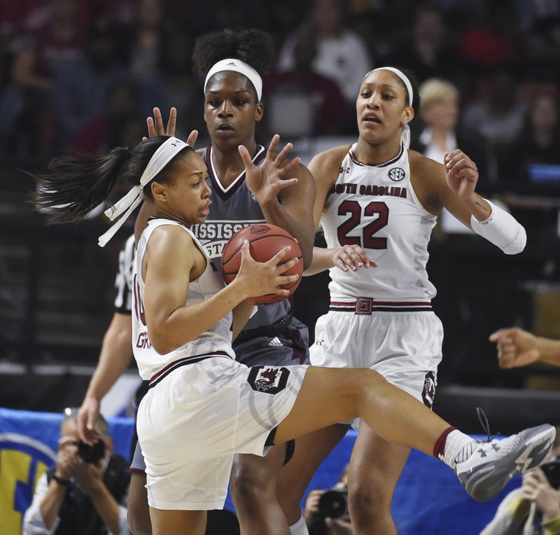 No. 5 South Carolina tops Mississippi State for SEC title | Hot Springs ...