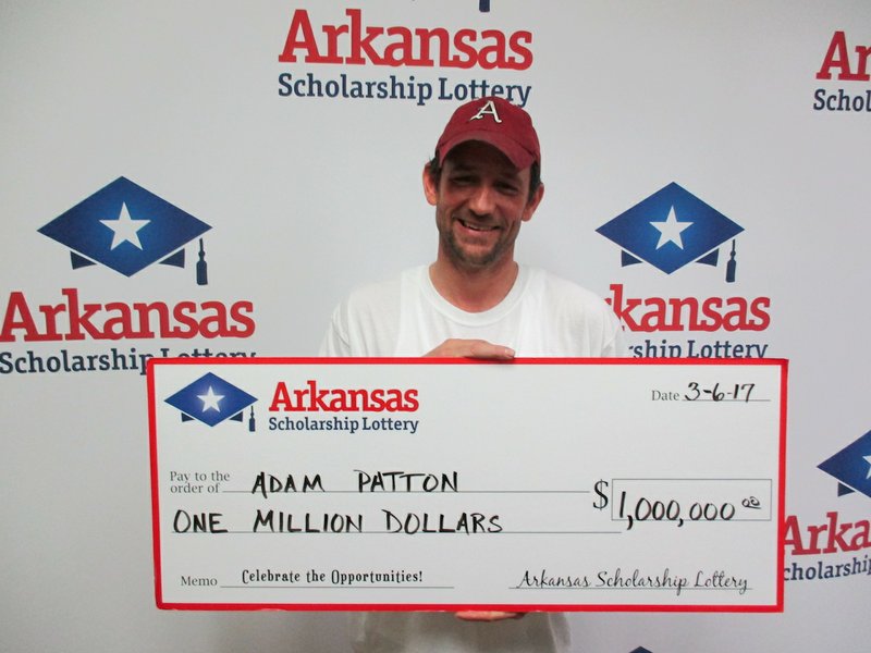 PHOTO Arkansas man wins 1M on scratchoff ticket The Arkansas