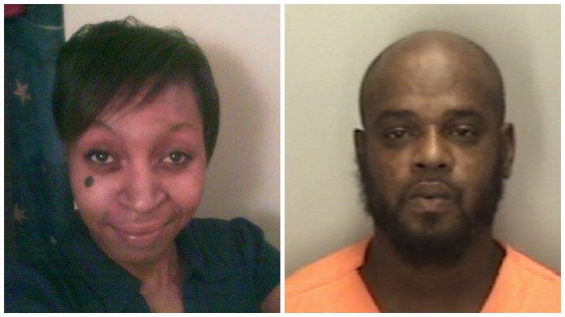 Tony Taylor, 56, (right) has been arrested on a first-degree murder charge in the death of Crystal Reed, 35.