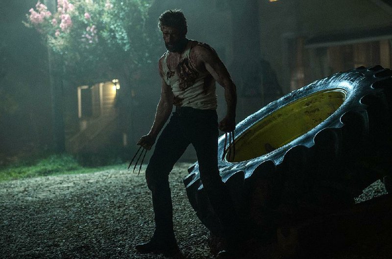 Hugh Jackman stars as Logan/Wolverine in Logan. It came in first at last weekend’s box office and made about $88.4 million.