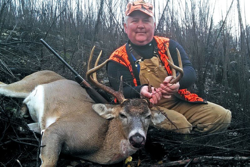 The hunter who kills a deer is blessed indeed. Properly prepared, whitetails like this one killed by Alex Hinson of Paron will provide the makings for many delectable meals.