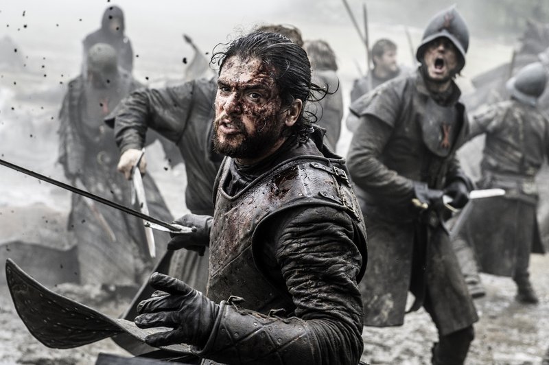 The Associated Press WINTER IS COMING: In this image released by HBO, Kit Harington appears in a scene from "Game of Thrones."