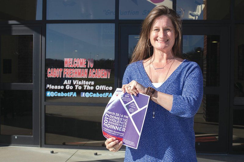 Sarah Brown, Lonoke County Safe Haven executive director, said she is excited about the first Domestic Violence Awareness Dinner. The banquet will take place March 28 at the Cabot Freshman Academy and will raise money for the shelter, as well as educate attendees about domestic violence.