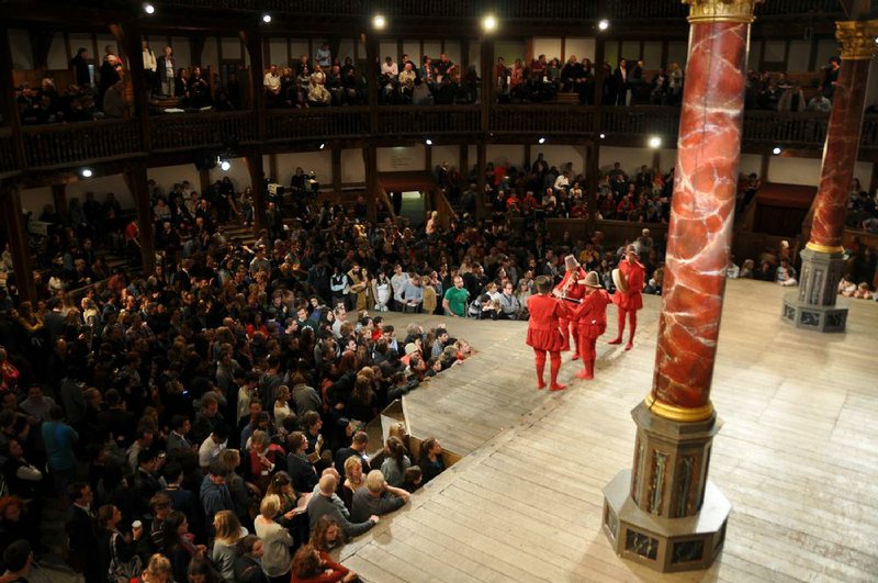 At the Globe Theater, you can see Shakespeare’s plays performed just as they were in Elizabethan times. 