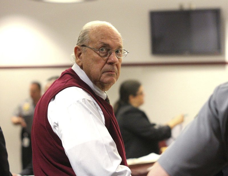 In this Feb. 5, 2014 file photo, Curtis Reeves is seen at a court bond hearing in Dade City, Fla. 