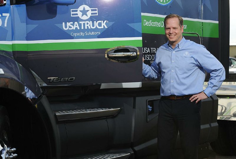 James Reed took over as president and chief executive officer of USA Truck about six weeks ago. He is the company’s fifth CEO since 2013. 