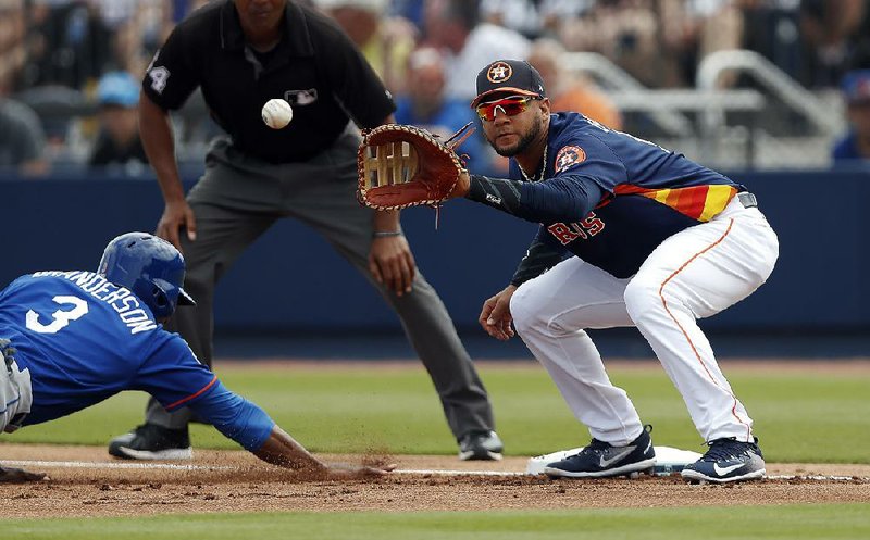 Yuli Gurriel, the Houston Astros' first baseman