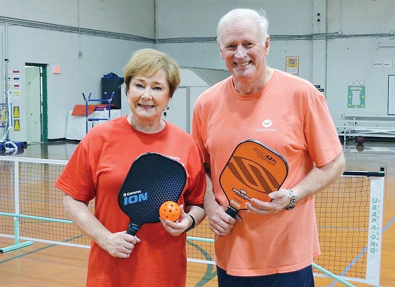 Danville Mayor Phil Moudy and his wife, Mary Ann, both 68, play pickleball several times a week, including every Tuesday night at the Danville Middle School gym. Moudy said it’s a growing sport, and he is proposing a four-court pickleball complex for the city.