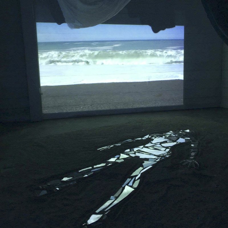 Courtesy Image “Wombness” is a video art installation by Sara Segerlin and is part of the “Womanhood in Art” exhibition. Seven featured artists explore representations of women through form, light, couture, nature and power for Women’s History Month.