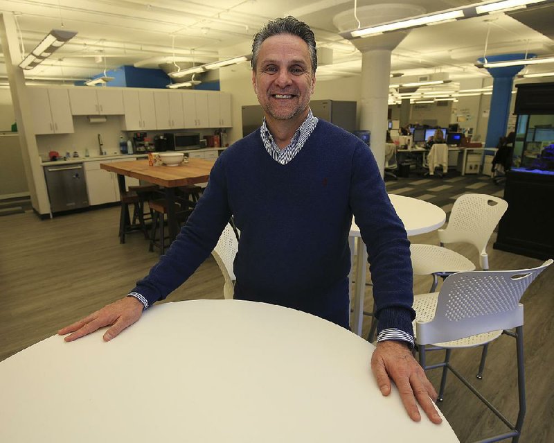 Rich Howe, chief executive officer of Inuvo, moved the company to Arkansas to take advantage of an employee base that is “loyal and hardworking.” 