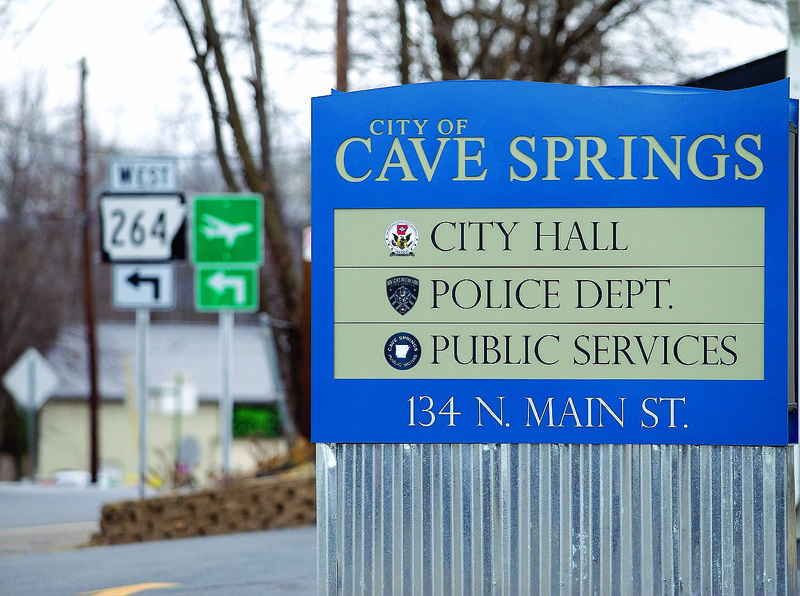 NWA Democrat-Gazette/JASON IVESTER
Cave Springs City Hall; photographed on Thursday, Jan. 5, 2017