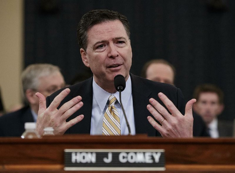 “I have no information that supports those tweets,” FBI Director James Comey said Monday in congressional testimony about President Donald Trump’s wiretapping claims.