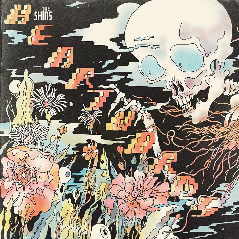 Album cover for The Shins' "Heartworms"