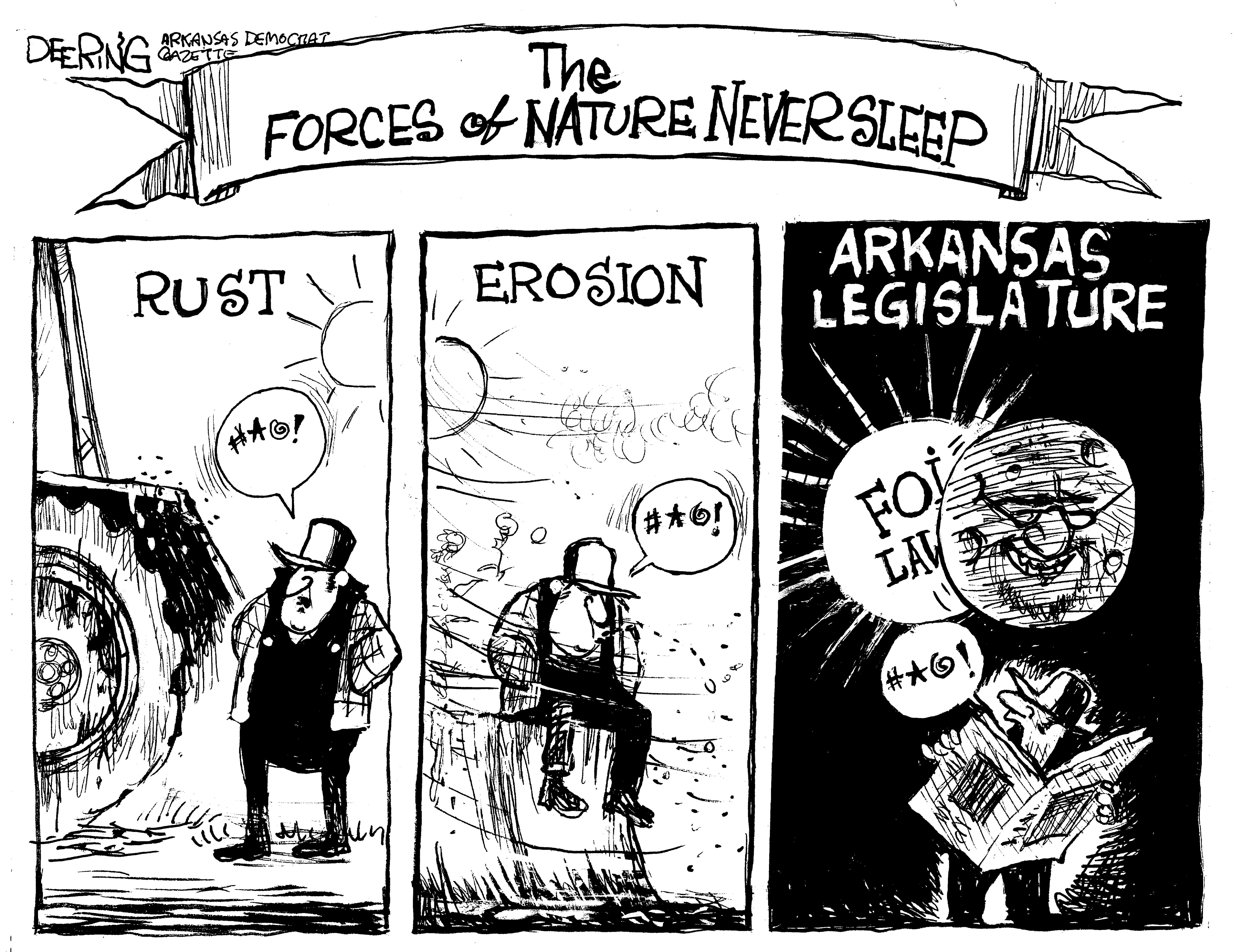 John Deering Editorial Cartoon 3/8/17