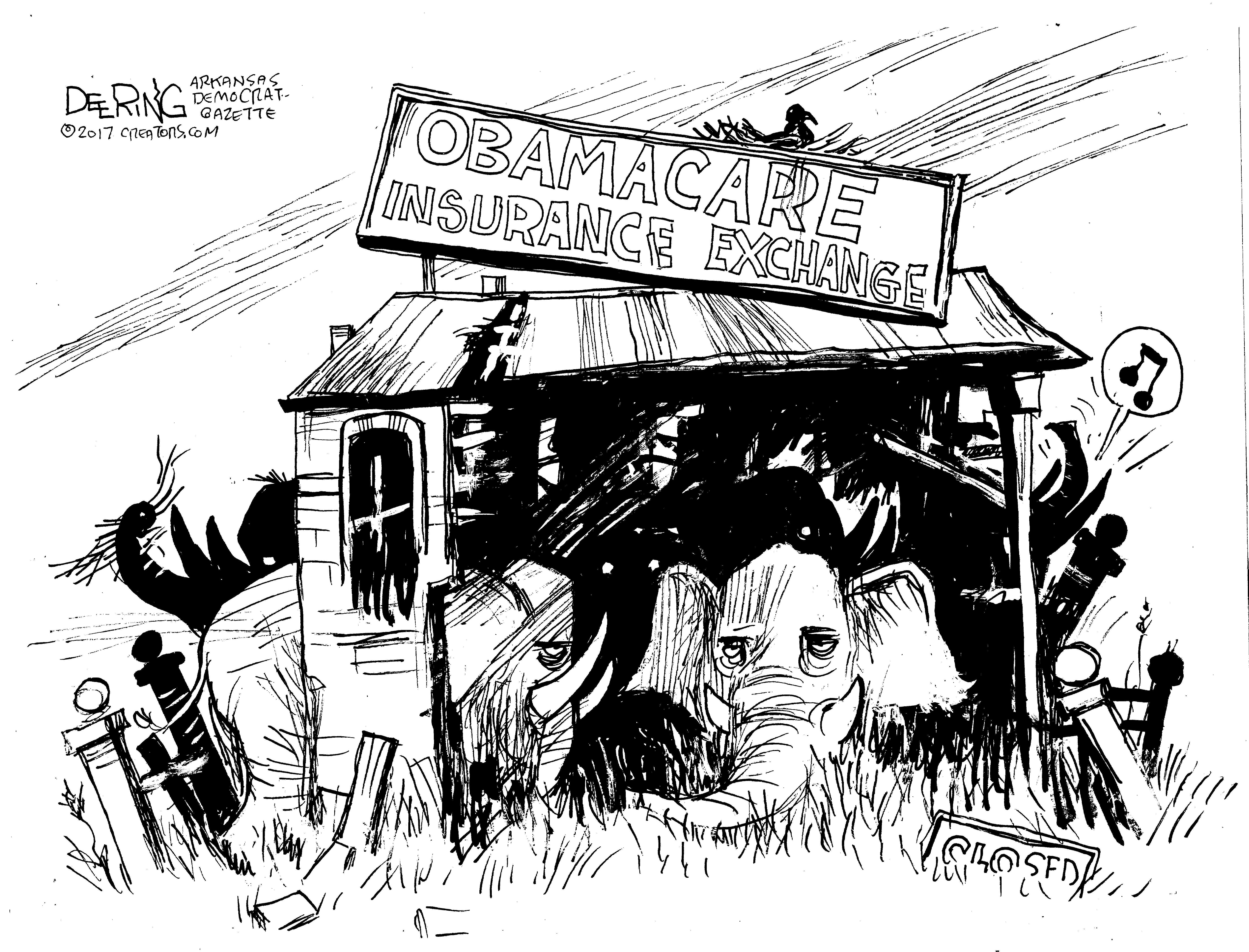 John Deering Editorial Cartoon 3/14/17