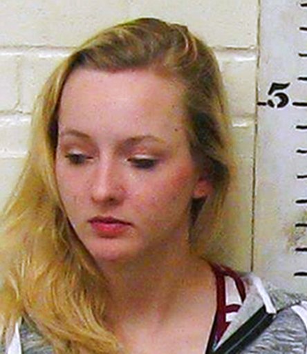 This photo provided by the Denison Police Department in Denison, Texas, shows Breana Harmon Talbott. 