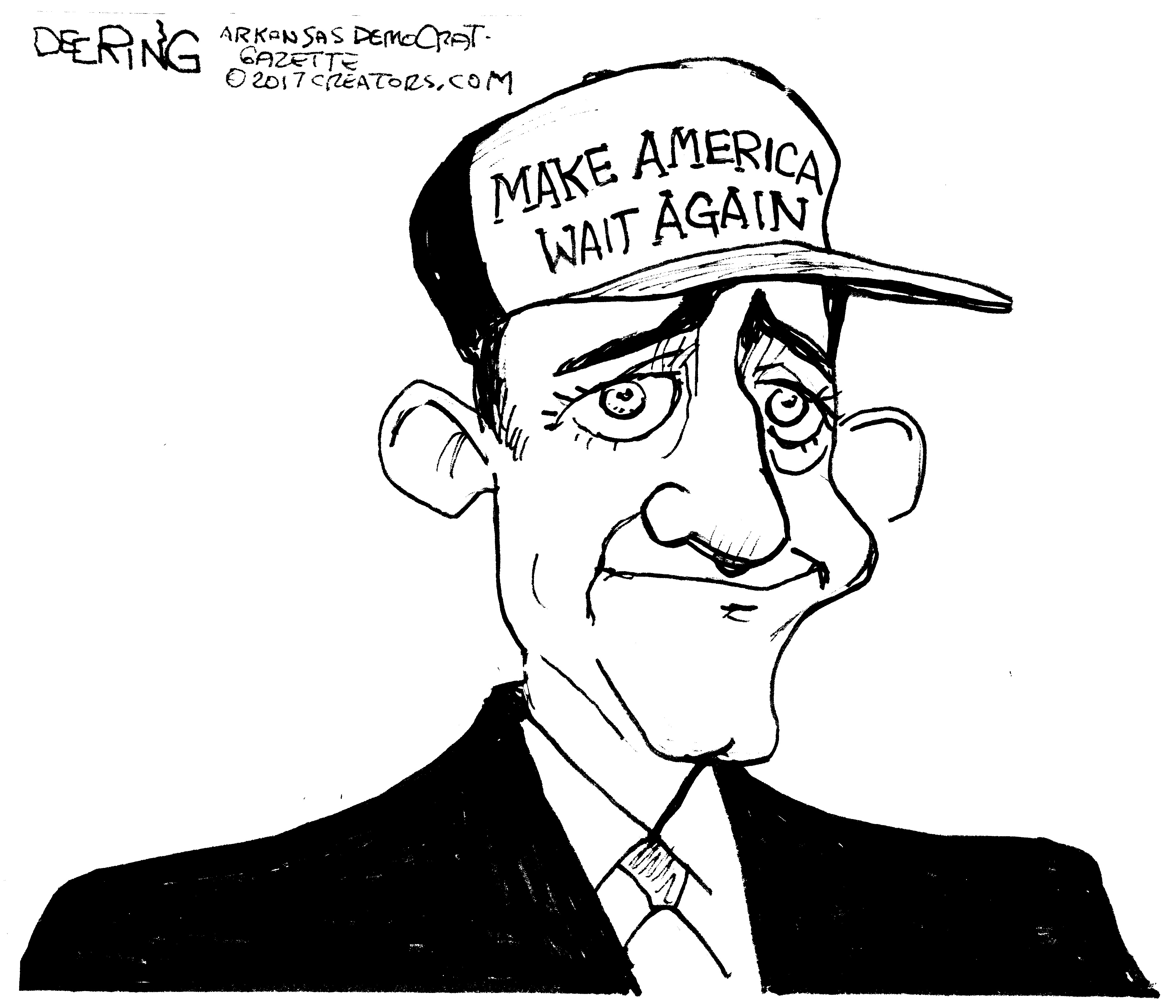 John Deering Editorial Cartoon 3/24/17